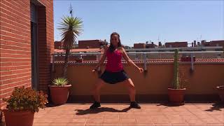 Zumba Fitness Arantxa Moreno J Balvin Wisin Yandel  Peligrosa Audio [upl. by Htessil]