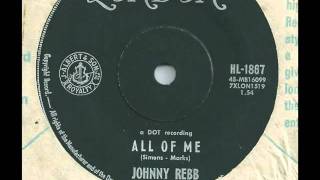 Johnny Rebb  All Of Me  1961  London HL1867 B Side of Two Ton Tessie [upl. by Gale]