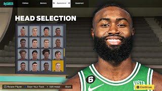 NBA 2K23 JALEN BROWN FACE CREATION BEST FACE CREATION 2K23 [upl. by Veriee339]