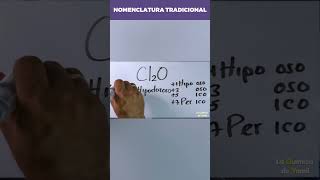 ¡Domina la Nomenclatura Tradicional de Todos los Óxidos del Cloro en 1 Minuto [upl. by Clein]