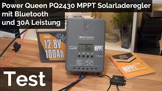 Die beste Alternative zu Victron Energy Power Queen 30A MPPT Solarladecontroller mit Bluetooth [upl. by Brennan794]