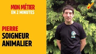 Soigneur animalier  Mon métier en 2 minutes [upl. by Lorolla]