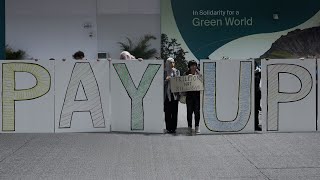 Developing nations stage walkout during final day of COP29 summit [upl. by Ahsenrac327]