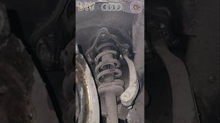 DIY Domlagerschrauben sind raus Federbein steckt Audi A6 C6 DIY mechanic automobile mechaniker [upl. by Judd]