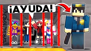 LA PANDISQUAD SE FUE A LA CÁRCEL POR ESTE MOTIVO en MINECRAFT 😱 [upl. by Eatnoid534]