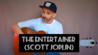 The Entertainer by Scott Joplin Fingerstyle Cover by Stephen Simpson [upl. by Pinkerton935]