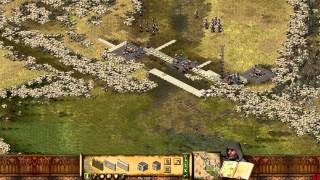 Lets Play Stronghold 13 Holding The Mountain Pass Siege Weaponry Seeing Off The Pig [upl. by Muslim]