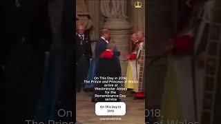 The Wales arrive at Westminster Abbey ukroyalfamily katemiddleton viralshorts shortvideos [upl. by Uchish]