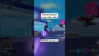 Will you green screen this vid fortnite fnclips fortnitefunny subscribe gaming [upl. by Akinahs492]