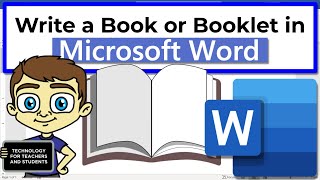 How to Create a Book or Booklet in Microsoft Word [upl. by Ynnaj]