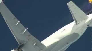 Overtaking a Lufthansa Cargo MD11 [upl. by Brownley]