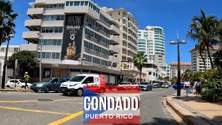 CONDADO PUERTO RICO 🇵🇷  driving tour 🚗 [upl. by Mehalek99]