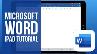 Microsoft Word for iPad Tutorial 2019 [upl. by Ardell927]