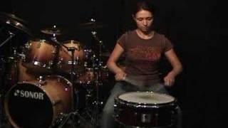 Emanuelle Caplette On Snare drum [upl. by Anisamot658]