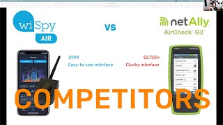 Competitors to WiSpy Air webinar part 2 [upl. by Winterbottom]