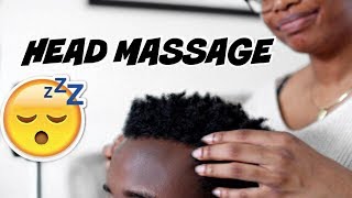 ASMR HEAD MASSAGE AND SCALP SCRATCHING  THIS WILL PUT YOU TO SLEEP [upl. by Vic902]