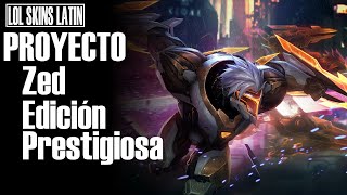 Proyecto Zed Edición Prestigiosa  League of Legends  Audio Latino [upl. by Cressy]