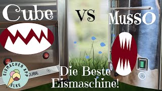 Cube 750 vs Musso Lussino Mini 4080  Wer ist die beste Eismaschine im Land [upl. by Imogene390]