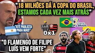 IMPRENSA ARGENTINA SURTOU COM FLAMENGO CAMPEÃO E PREMIAÇÃO DA COPA DO BRASIL VS FUTEBOL ARGENTINO [upl. by Llenroc]