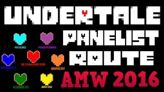 Anime Midwest 2016 UNDERTALE PANELIST ROUTE [upl. by Fiorenza]