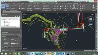 Intersección de Vías con Civil 3D 2015  Ejemplo Académico [upl. by Griselda]