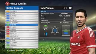 UPDATE CLASSIC FACE PES 2016 REAL [upl. by Dyraj946]