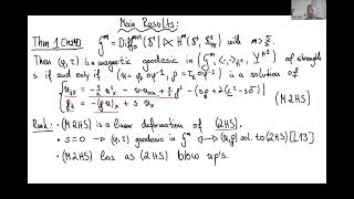 On critical value for the two component HunterSaxtouSystem  Levin Maier [upl. by Behah]