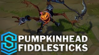 Pumpkinhead Fiddlesticks 2020 Skin Spotlight  League of Legends [upl. by Mahseh605]