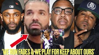 Kendrick Lamar TDE Affiliates THREATEN DRAKE amp RESPOND To Him BULLYING Demar DeRozan At Raptors Game [upl. by Vikki]