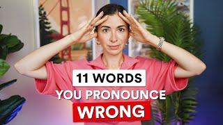 11 words in English you might be mispronouncing [upl. by Marybeth238]