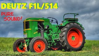 Deutz F1L514  pure sound [upl. by Flowers]