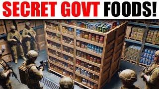 10 FOODS the Government SECRETLY Stockpiles And You Should Too [upl. by Korman158]