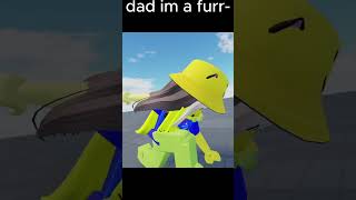 NO FURRIES IN MY HOUSE 😠😠😠😠😠😠 short shorts animation animationshorts shortvideo funny roblox [upl. by Hayyim670]