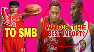 ARVIN TOLENTINO TO SMB BEST IMPORT AWARD SINO KAYA [upl. by Ezra64]