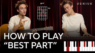 How To Play Daniel Caesar amp HER‘s “Best Part” With Jacob Collier [upl. by Marven664]