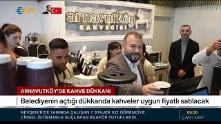 ☕quotArnavutköy Kahvecisiquot ilk şubesi ile hizmet vermeye başladı☕ [upl. by Adnir]