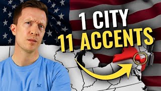 11 Strange American Accents in ONE City [upl. by Misab]