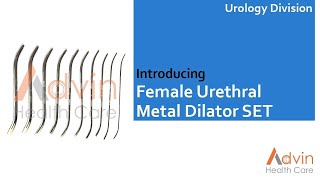 Female Urethral Metal Dilator SET [upl. by Pietra]