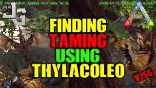 ARK  Thylacoleo  FindingTamingUsing released in patch v255 [upl. by Aihsercal247]