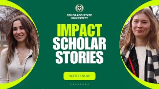 International Impact Scholars Share Their CSU Stories [upl. by Mitinger]