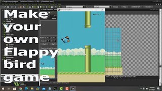 How to make flappy bird game using gamemaker without codingGamemaker Tutorial [upl. by Ji800]