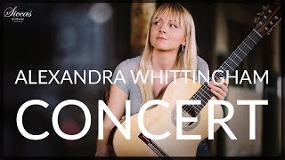 ALEXANDRA WHITTINGHAM  FULL CONCERT  Classical Guitar at Siccas Guitars [upl. by Alliuqaj]