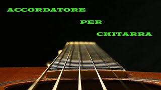 ACCORDATORE PER CHITARRA ONLINE [upl. by Flossi809]