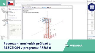 Posouzení masivních průřezů z RSECTION v programu RFEM 6 [upl. by Lyndon]