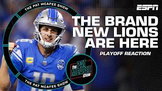 BRAND NEW LIONS ARE HERE 🦁 Reacting to Detroits win over the Rams  The Pat McAfee Show [upl. by Kila]