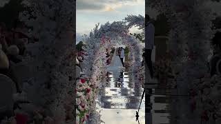 Breathtaking Outdoor Wedding Ceremony in Houston Texas  Royal Luxury Events [upl. by Adnilrev]