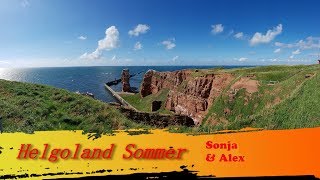 Helgoland im Sommer DJH Urlaub [upl. by Lladnew]