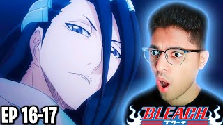 RENJI amp BYAKUYA Bleach Episode 1617 REACTION [upl. by Ehcropal]