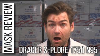 Why would you wear any other mask  Drager XPlore 1750 N95 Review [upl. by Ahtnams995]