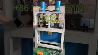 Hydraulic Punching Machine  Square Tube Cutting Machine Made in China  Cutting Die [upl. by Maxama]